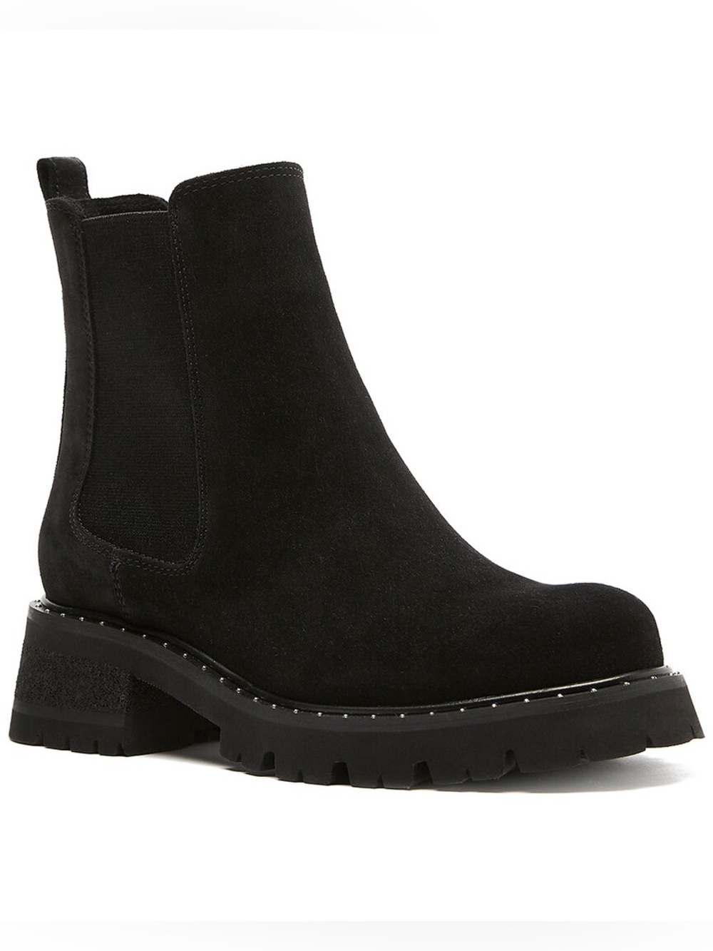 $535 LA CANADIENNE CAITLYN SUEDE BOOTS US 10